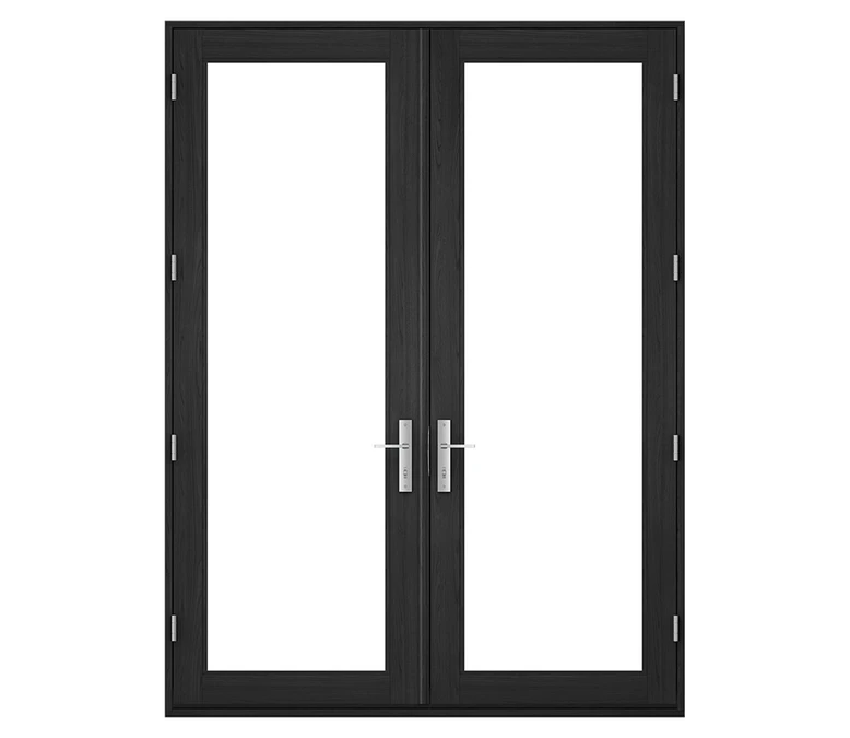 Pella Reserve Contemporary Wood Hinged Patio Door in Wichita